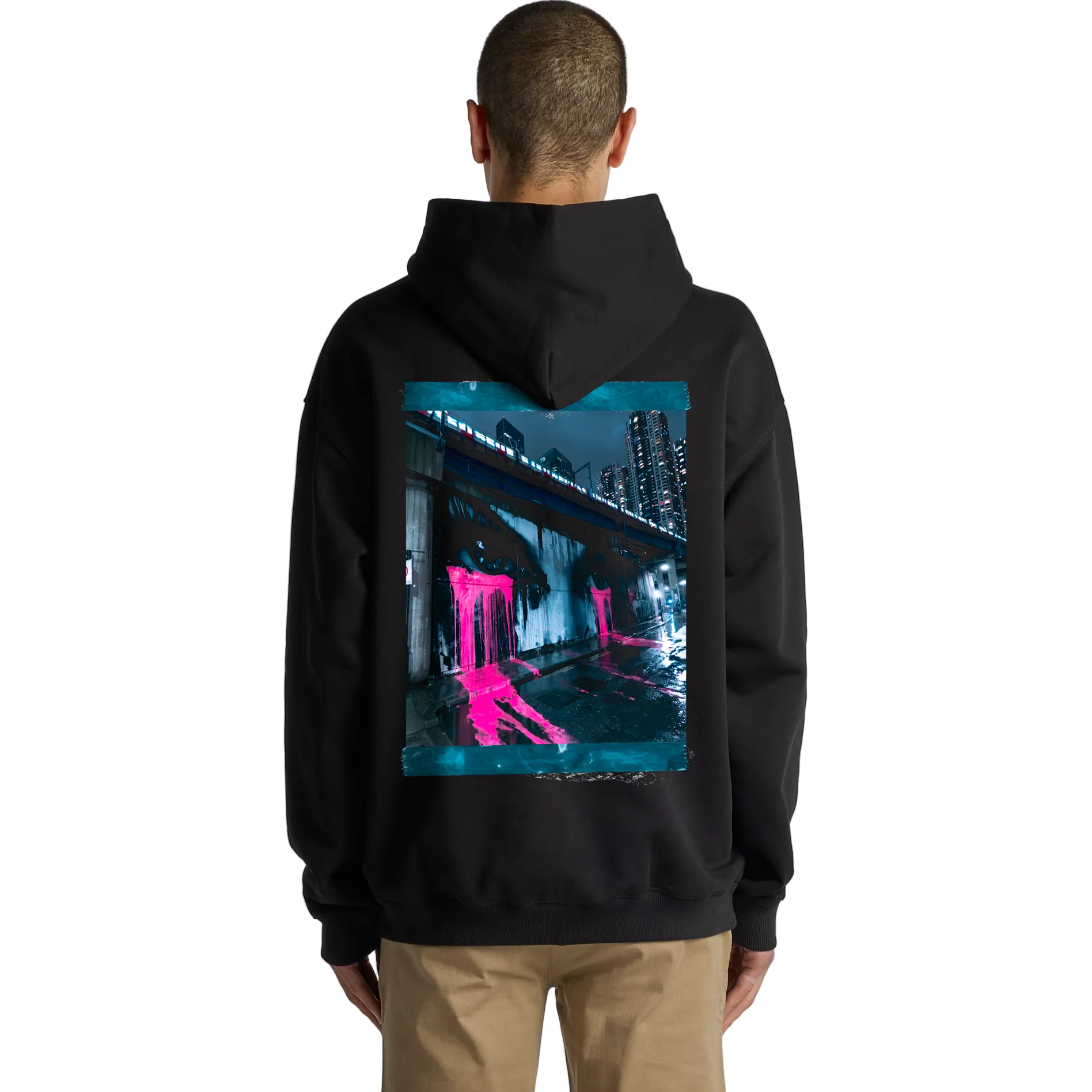 Pink Mural Hoodie