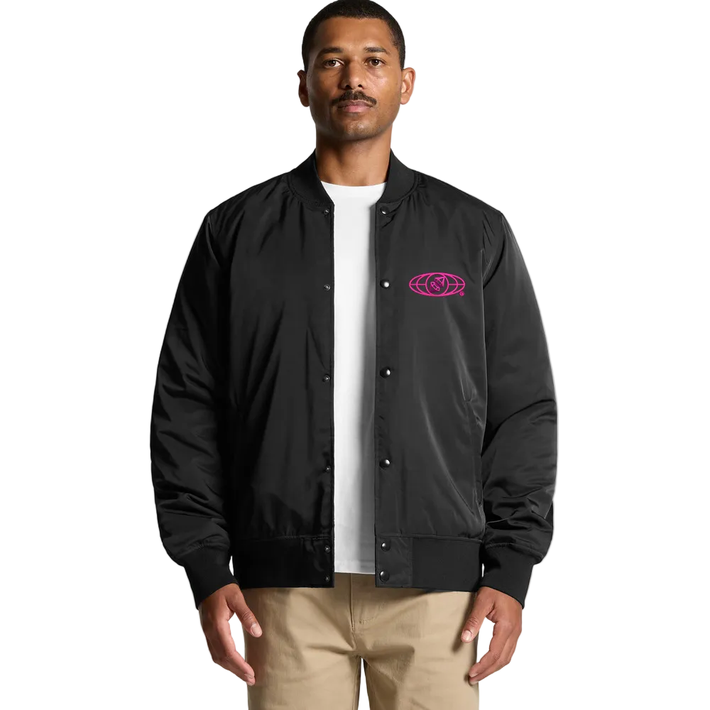 Pink Mural Bomber Jacket