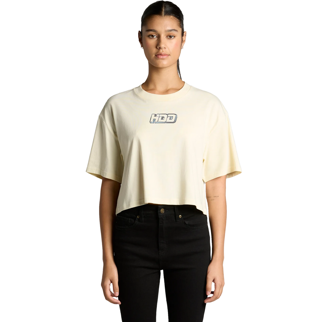 Womens LA Tower Relaxed Crop T-Shirt