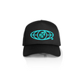 Filmmaker Trucker in Aqua