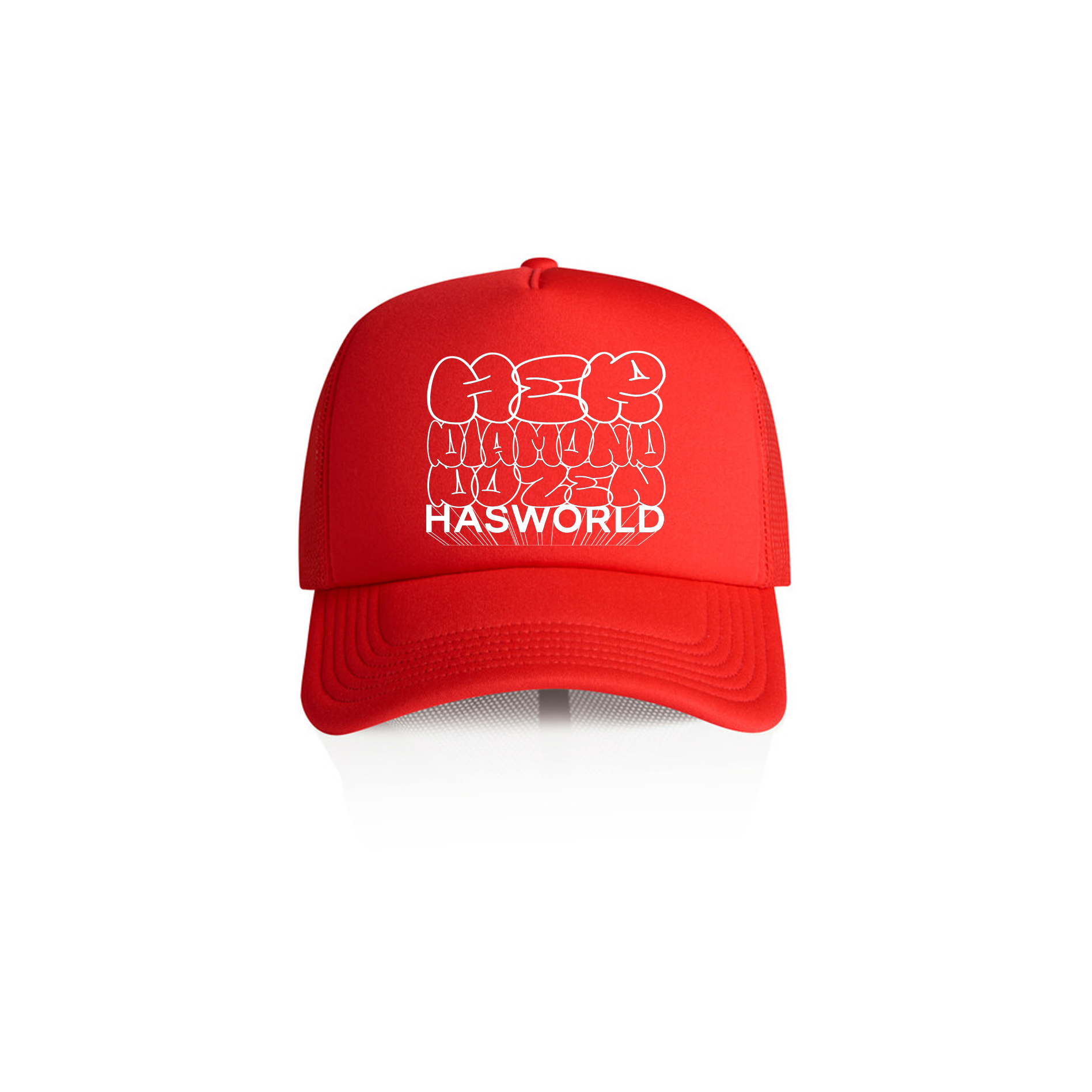 HDD x HASWORLD Throwie Trucker