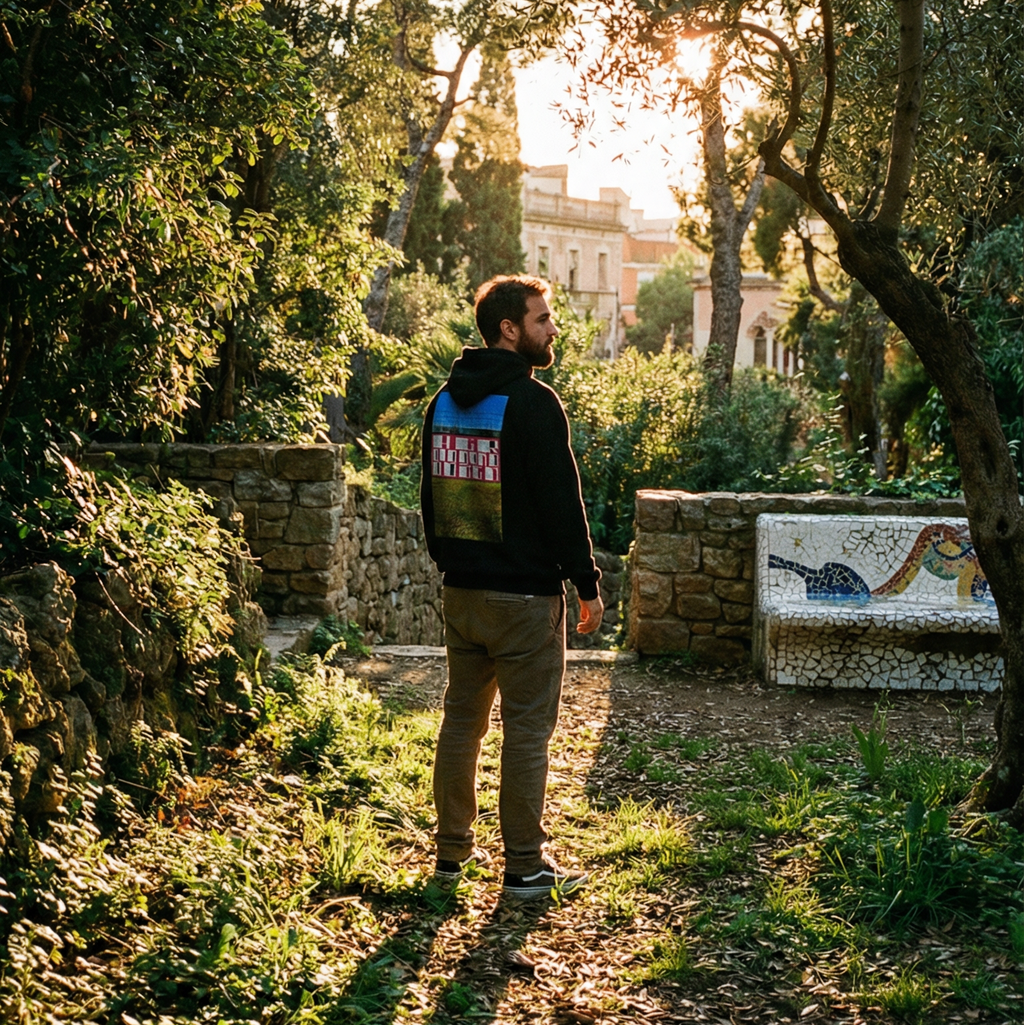 HDD Blockbuster Wall Hoodie