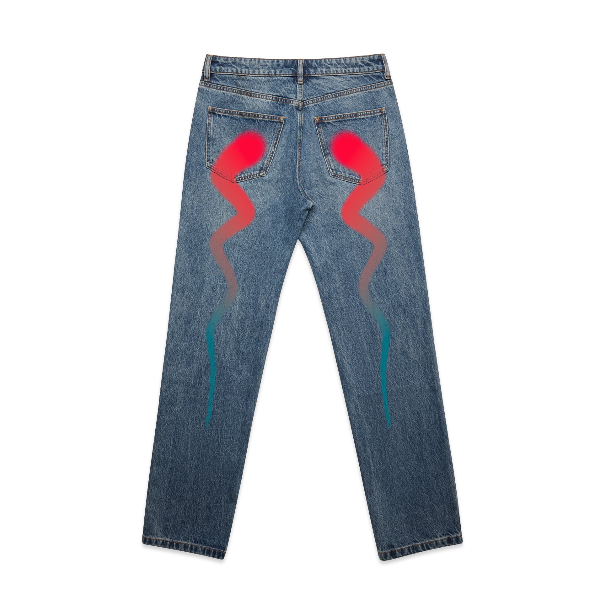 FC LA Nights Straight Jeans