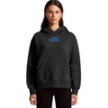 Womens Blue Mural Hoodie