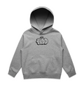 Kids Throwie Black Outline Hoodie